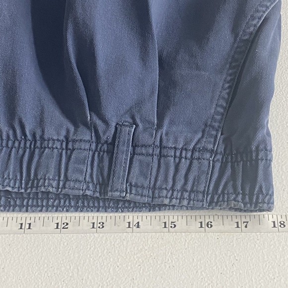 OCEAN PACIFIC OP Mens Blue Stretch Chino Shorts Size L 77952 Vintage - Picture 10 of 11